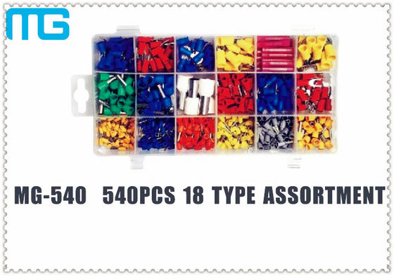 Chiny TE E Colorful Terminal Assortment Kit MG-540 540 pcs Customized 18 Types dostawca