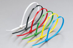 Chiny 100PCS/Lot Self -locking colorful 100*2.5mm nylon6 cable zip ties with diffrent length ,CE ,UL94V-2 dostawca