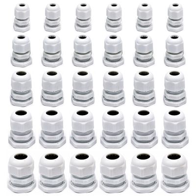 Chiny Light Grey Cable Accessories 30 Pcs PG Cable Glands CE CQC ROHS dostawca