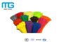 Niestandardowe kolorowe wielokrotnego użytku Okładki krawieckie, plastikowe opaski do kabli CE dostawca