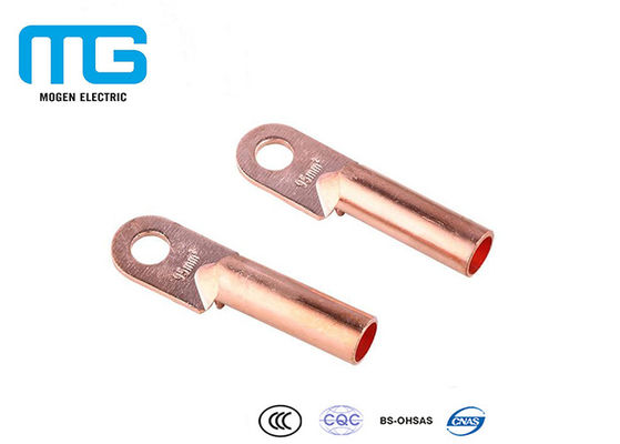 Chiny DT Type Copper Cable Lugs , 16mm - 100mm tinned copper lugs dostawca